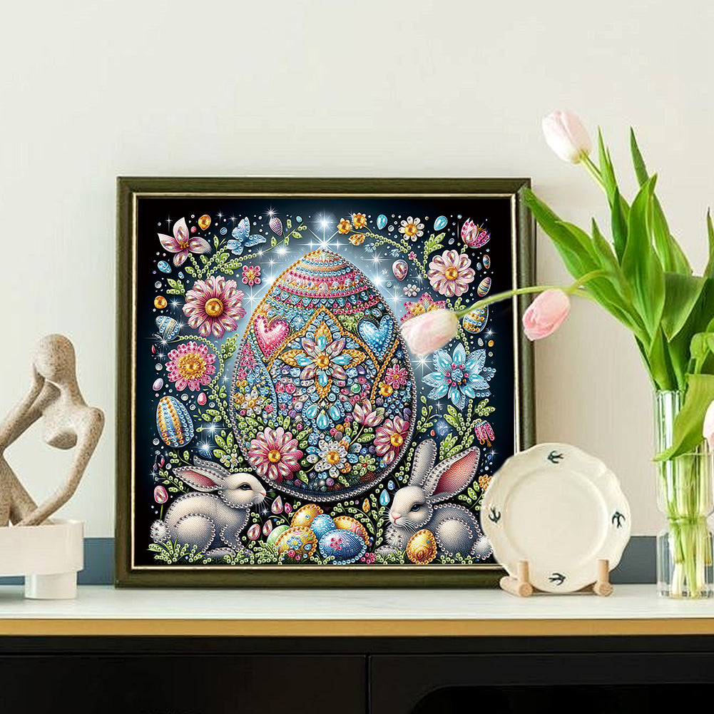 Easter Egg - Special Shaped Drill Diamond Painting 30*30CM