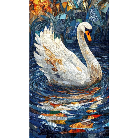 Swan - Full Square Drill Diamond Painting 40*70CM