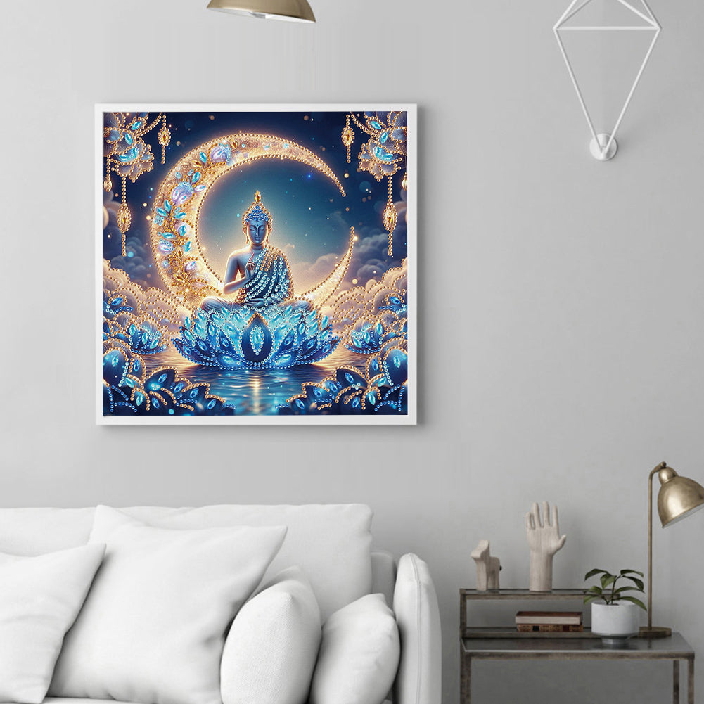 Buddha Statue - Special Shaped Drill Diamond Painting 30*30CM