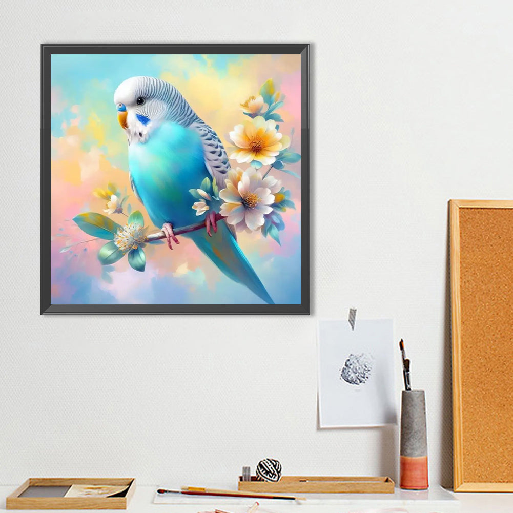 Bird - Full Round Drill Diamond Painting 40*40CM