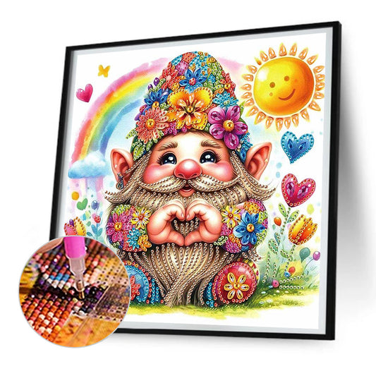 Summer Goblin - Special Shaped Drill Diamond Painting 30*30CM