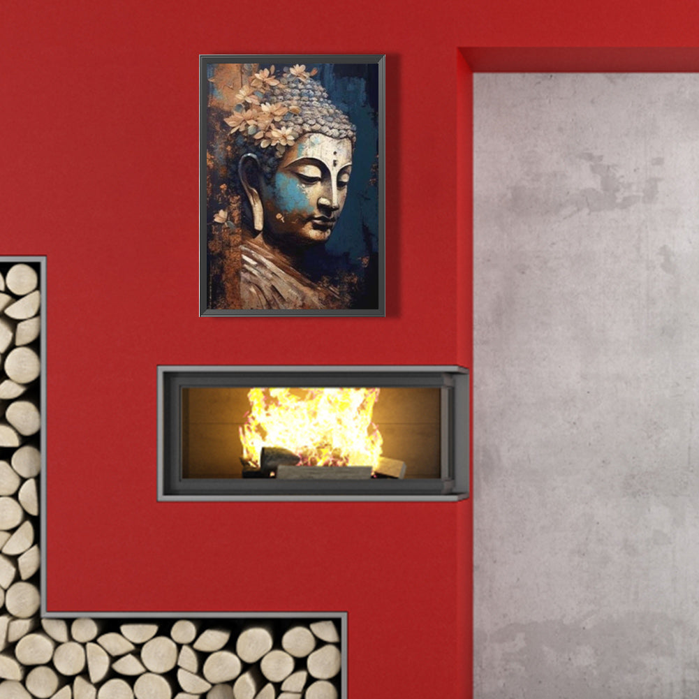 Buddha - Full Round Drill Diamond Painting 35*50CM