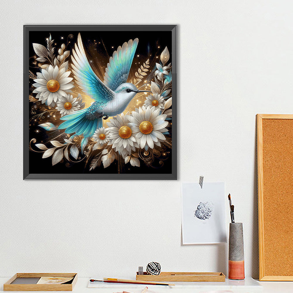 Hummingbird - Full Round Drill Diamond Painting 40*40CM