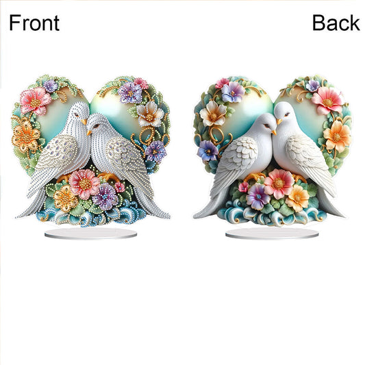 Animal Special Shaped 5D DIY Diamond Painting Tabletop Ornaments Kit Table Decor