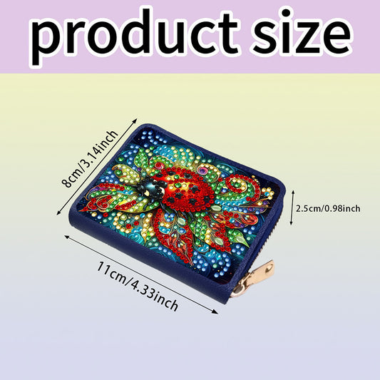 Diamond Painting Card Holder Coin Purse Diamond Art Wallet Pouch Gifts for Women