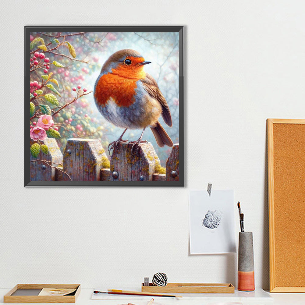 Robin - Full Round Drill Diamond Painting 40*40CM