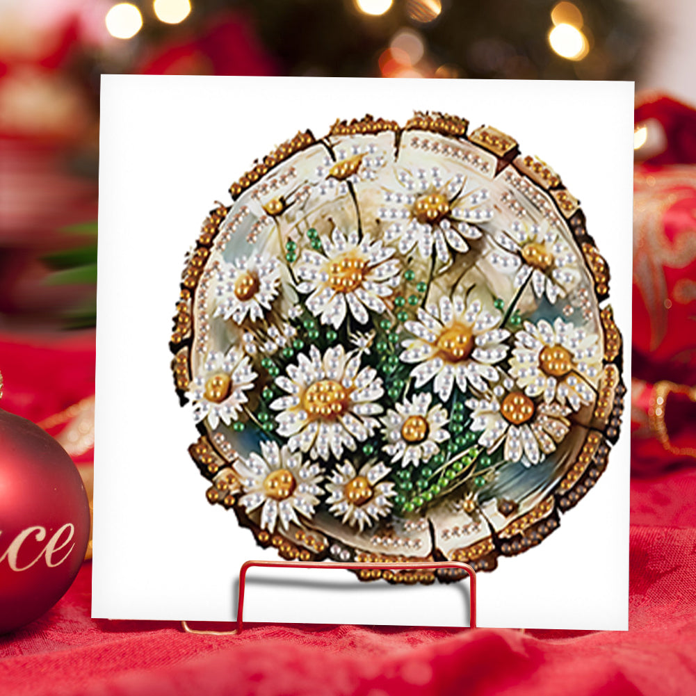 6Pcs Bouquet DIY Diamond Painting Card Diamond Drawing Card for Adults Beginners