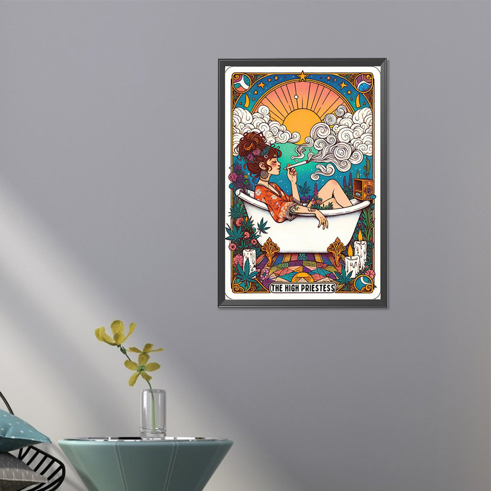 Magic Witch - Full AB Round Drill Diamond Painting 40*60CM