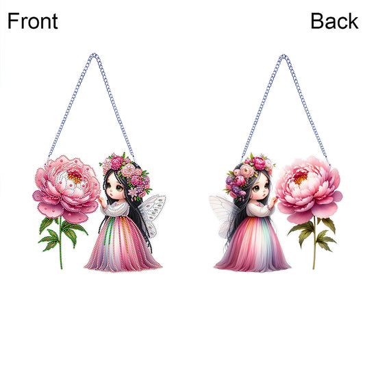 Acrylic Special Shape Animals Diamond Painting Ornaments for Garden Window Decor