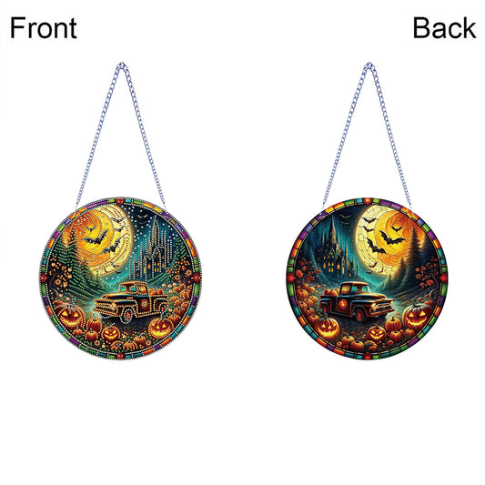 Acrylic Special Shape Animals Diamond Painting Ornaments for Garden Window Decor
