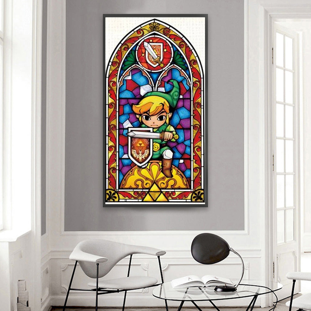 Zelda - Full Round Drill Diamond Painting 40*75CM
