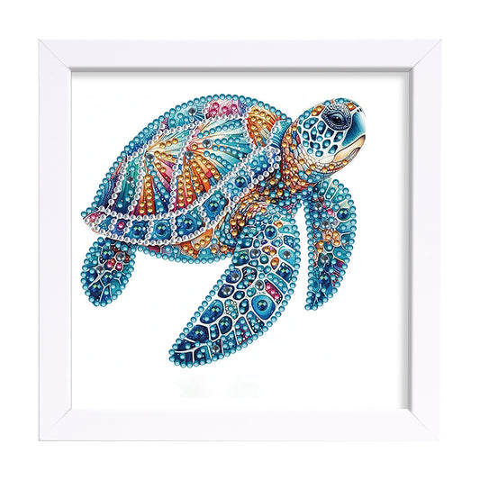 Sea Turtle - Special Shaped Drill Diamond Painting 18*18CM