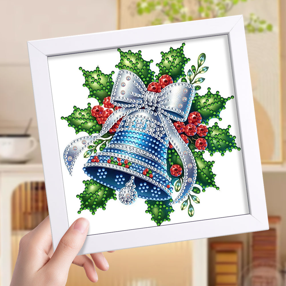 Christmas Bell - Special Shaped Drill Diamond Painting 18*18CM