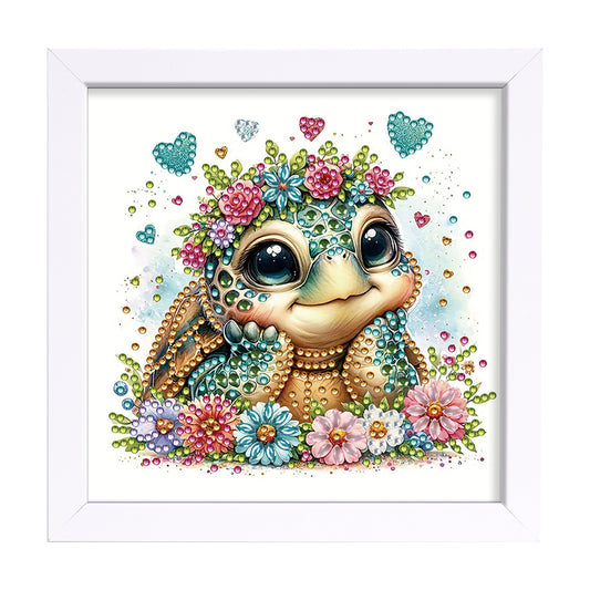 Sea Turtle - Special Shaped Drill Diamond Painting 18*18CM