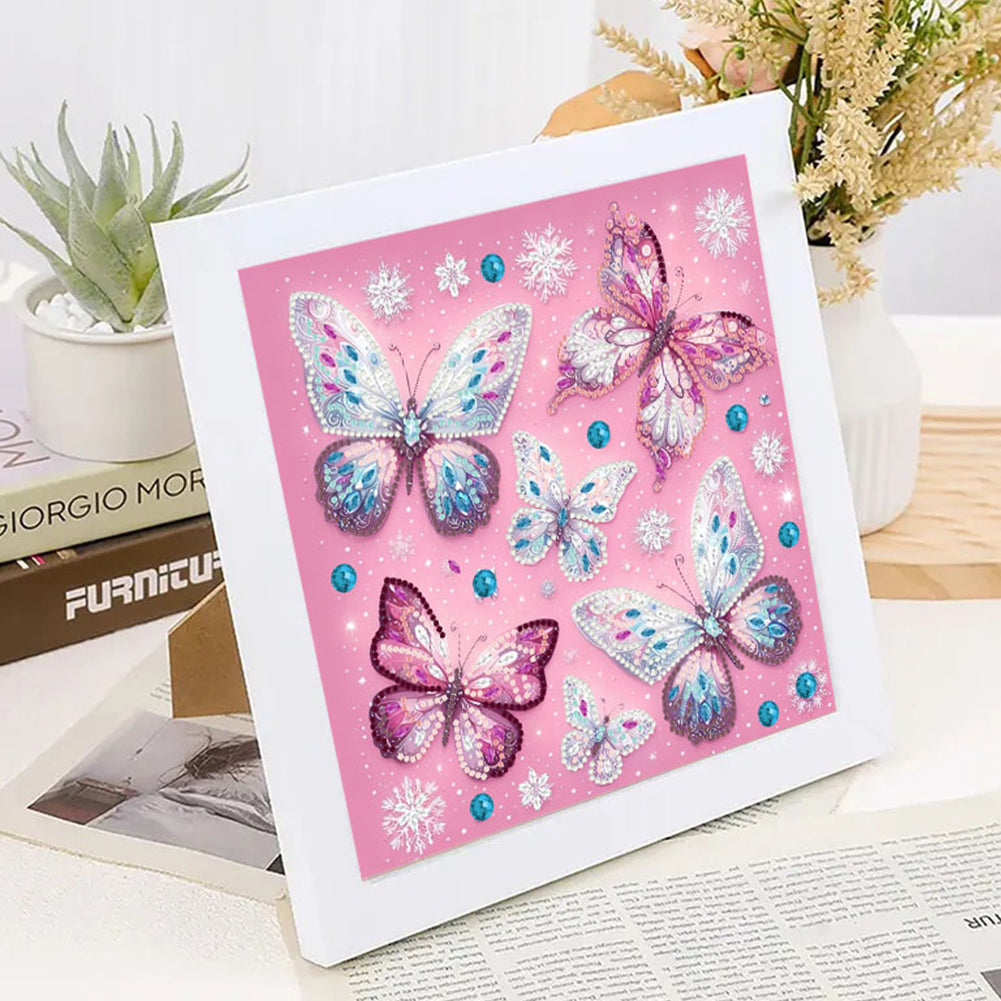 Butterfly - Special Shaped Drill Diamond Painting 30*30CM
