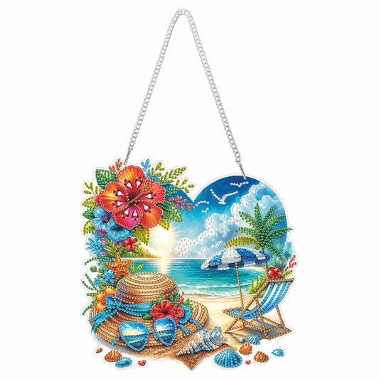 2D Flat DIY Diamond Art Pendant Diamond Painting Set Home Wall Decoration Crafts