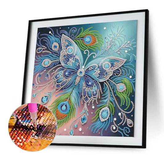 Butterfly - Special Shaped Drill Diamond Painting 30*30CM