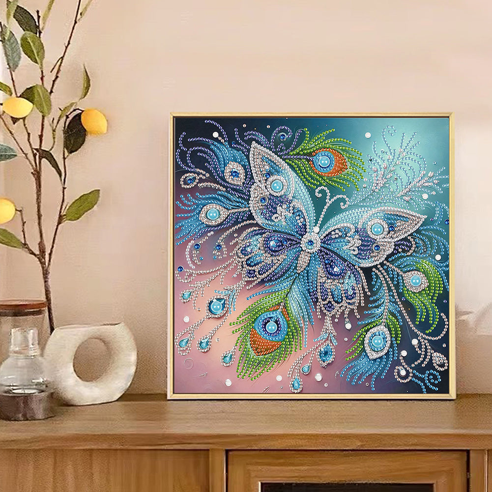 Butterfly - Special Shaped Drill Diamond Painting 30*30CM