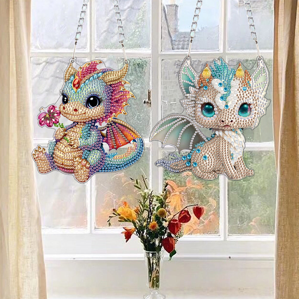 2D Flat DIY Diamond Art Pendant Diamond Painting Set Home Wall Decoration Crafts