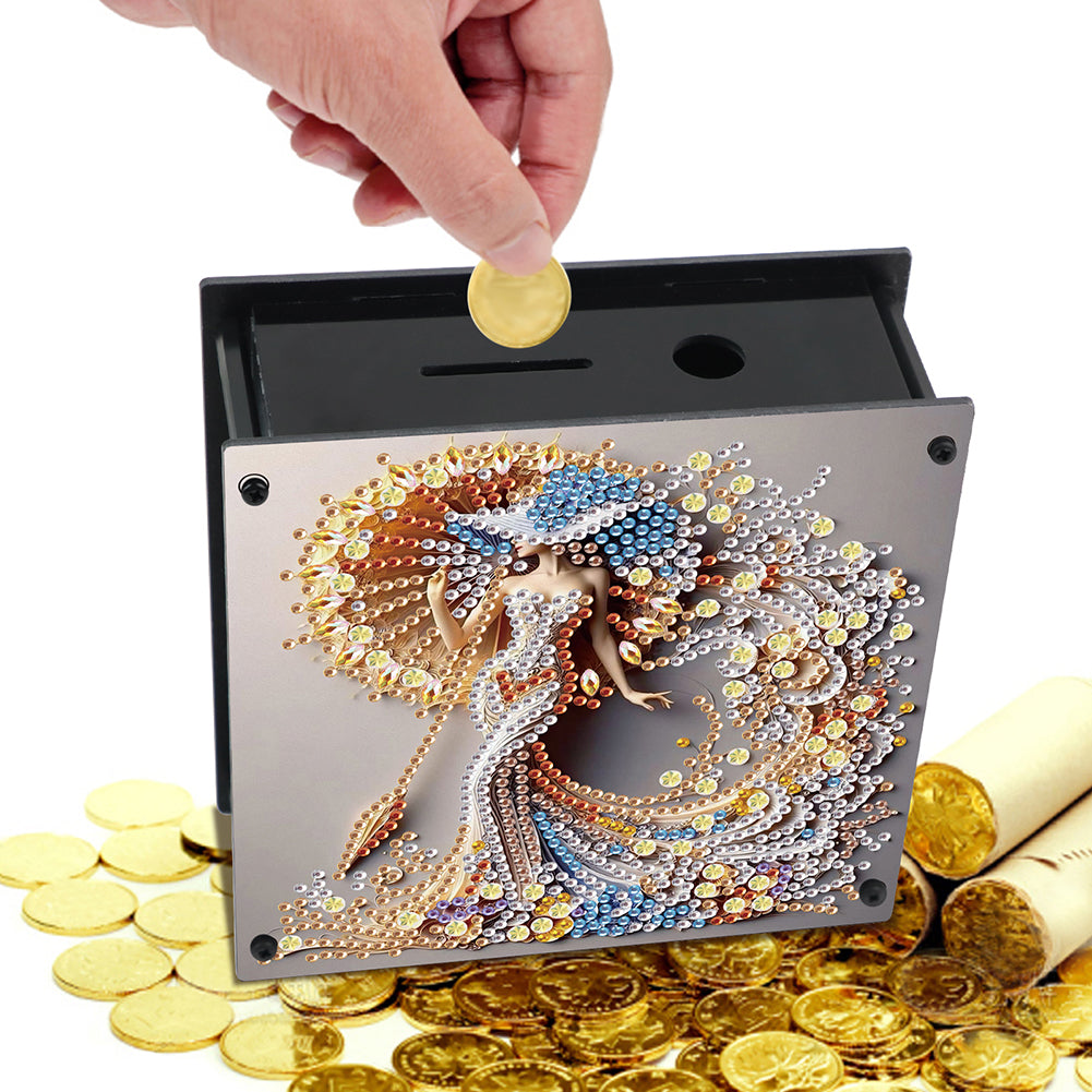 Hummingbird Diamond Painting Change Holder Case Decors for Adults Beginners