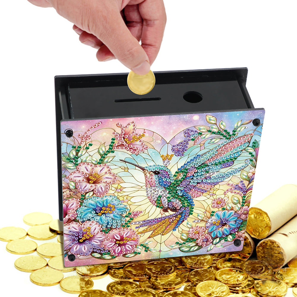 Hummingbird Diamond Painting Change Holder Case Decors for Adults Beginners