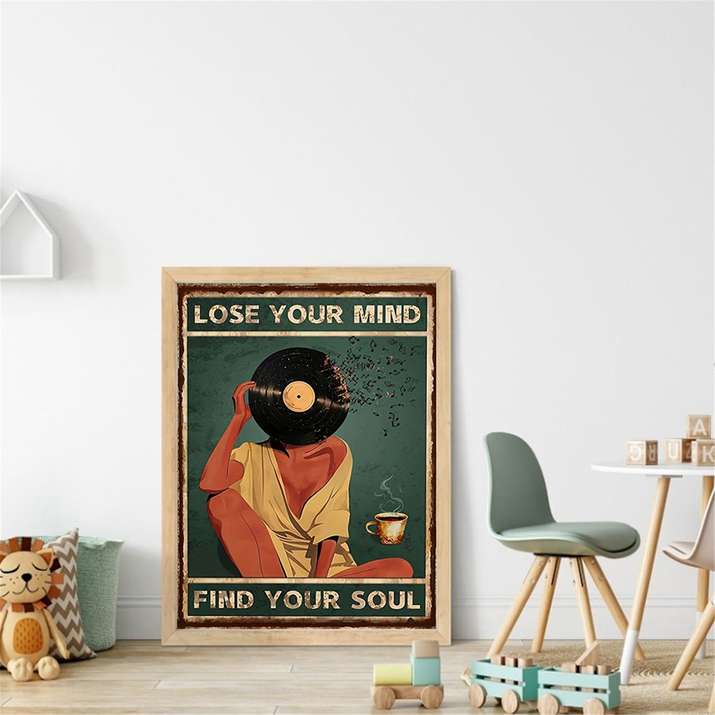 Vintage Poster - Film Woman - 11CT Stamped Cross Stitch 40*53CM