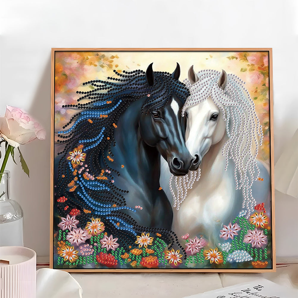 Horse - Special Shaped Drill Diamond Painting 30*30CM