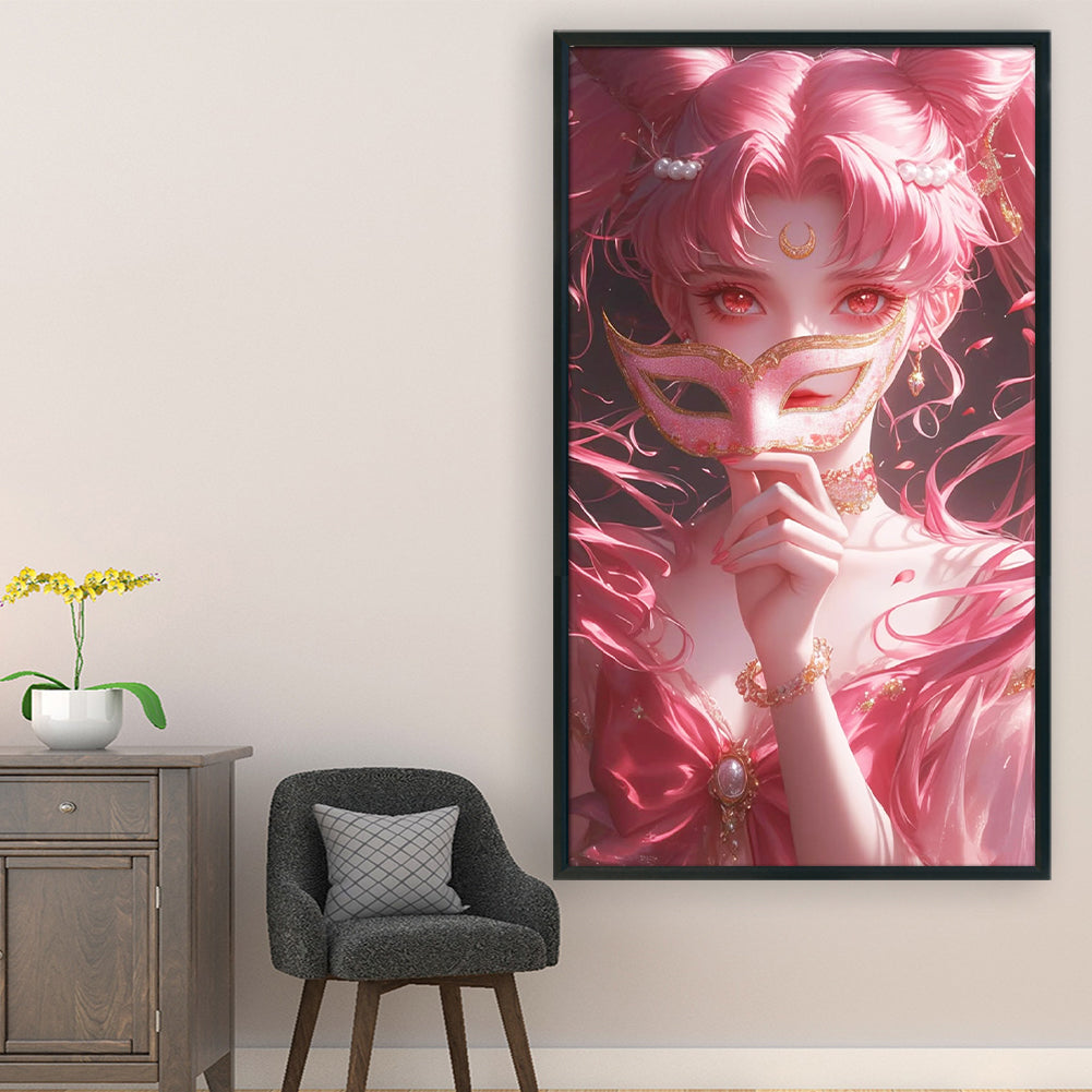 Sailor Moon Unmasked - 14CT Stamped Cross Stitch 40*70CM