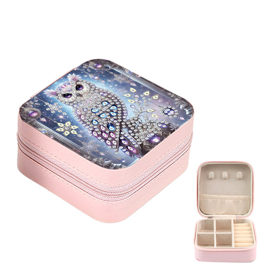 DIY Diamond Painting Kit Rotatable Mirror with Diamond Painting Jewelry Box