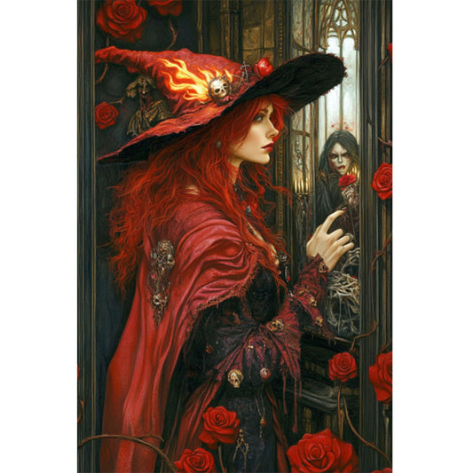 Witch - Full Square Drill Diamond Painting 40*60CM