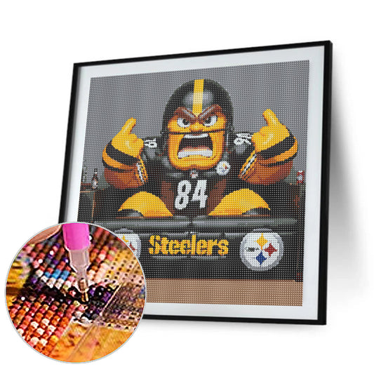 Steelers - Full Round Drill Diamond Painting 40*40CM