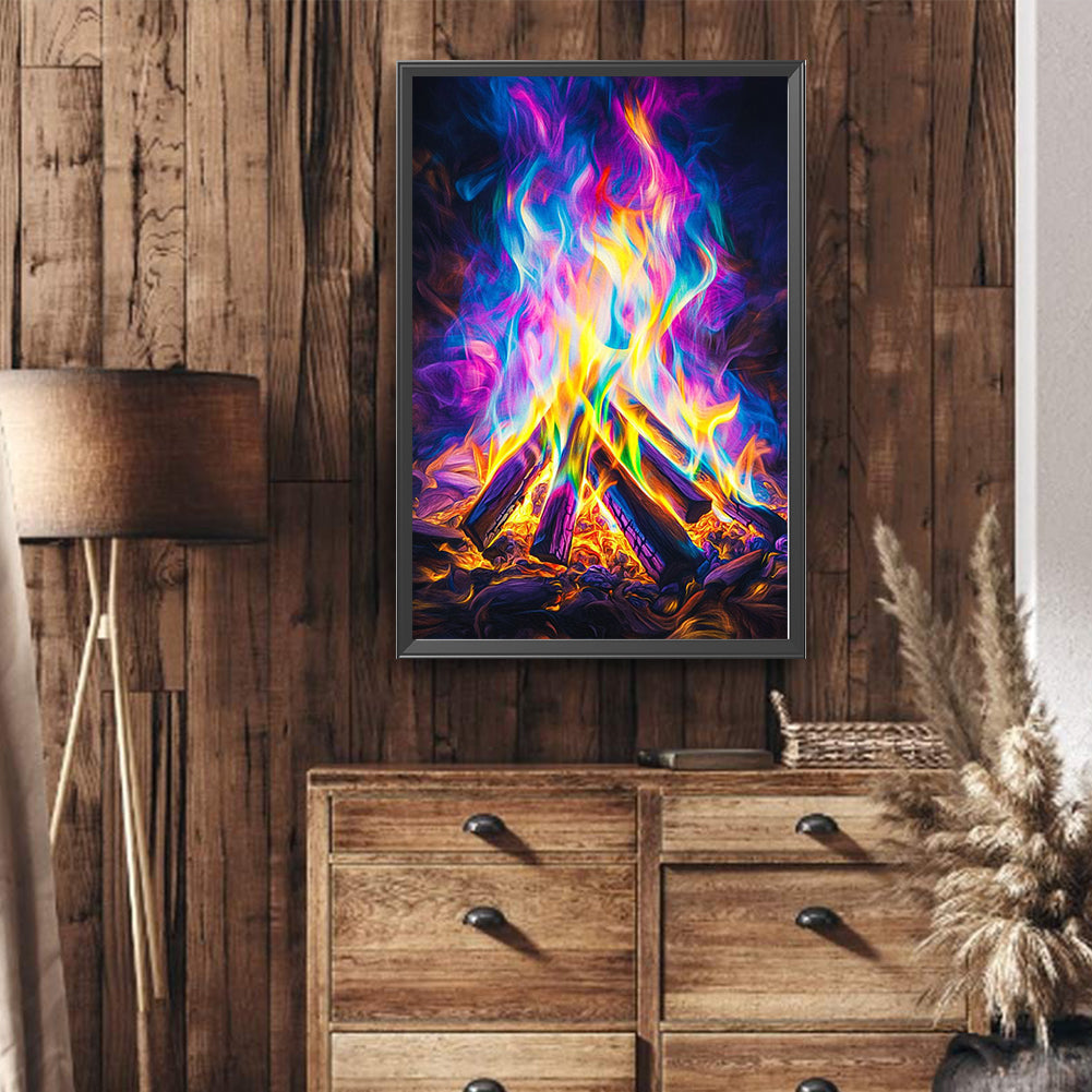 Dream Fire - Full Round Drill Diamond Painting 40*60CM