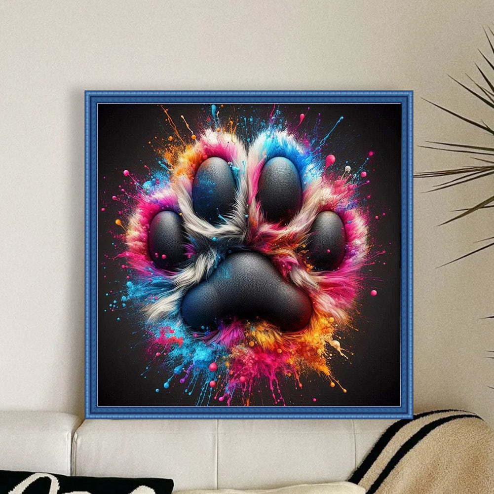 Paws - 11CT Stamped Cross Stitch 40X40CM