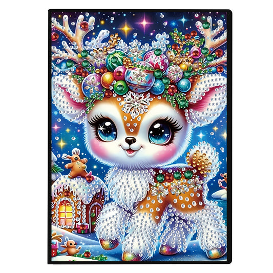 Special Shaped Xmas Diamond Painting Diary Book for Birthdays Or Christmas Gifts