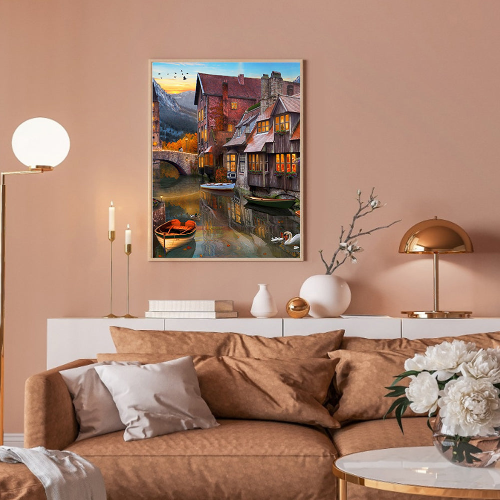 House - Full Square Drill Diamond Painting 30*40CM