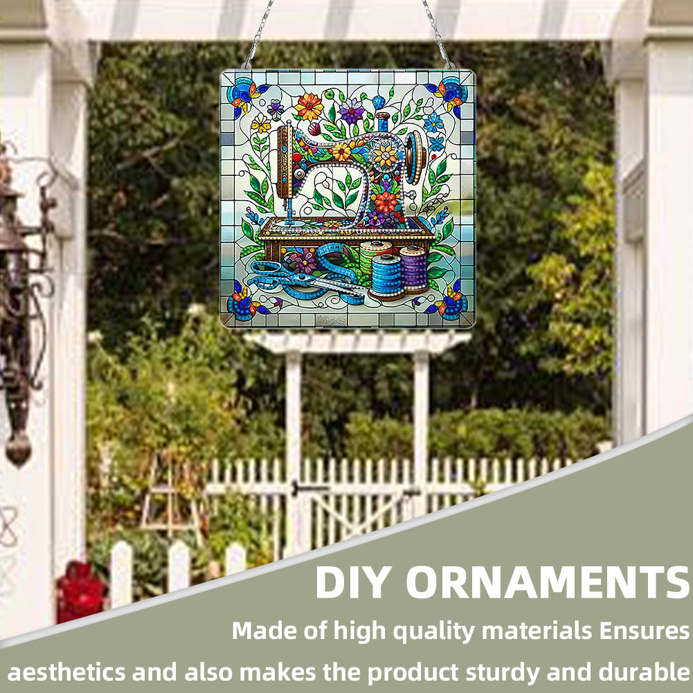 2D Flat DIY Diamond Art Pendant Diamond Painting Set Home Wall Decoration Crafts