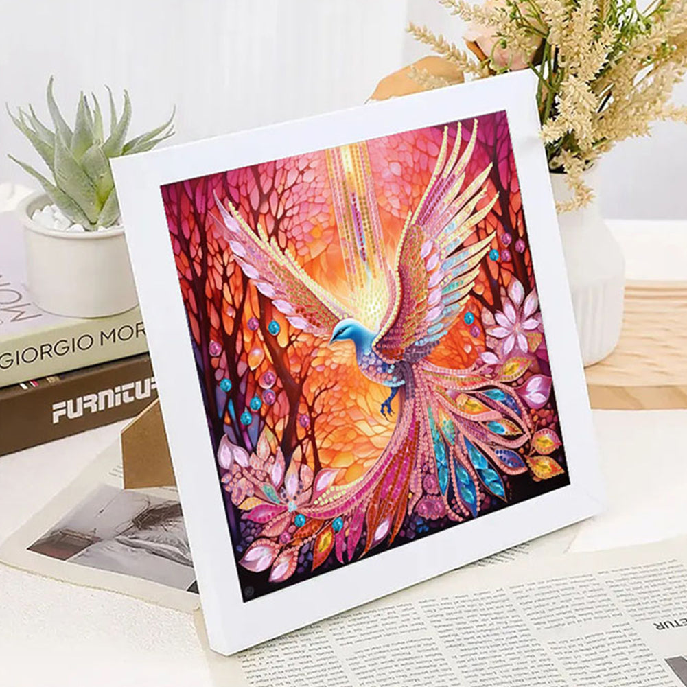 Hummingbird - Special Shaped Drill Diamond Painting 30*30CM