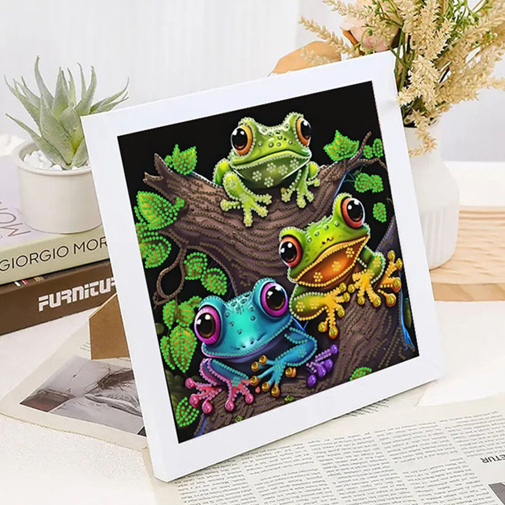Frog - Special Shaped Drill Diamond Painting 30*30CM