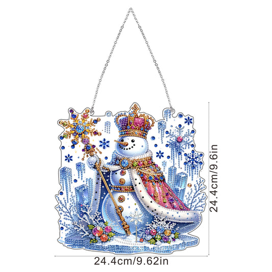 2D Flat DIY Acrylic Rhinestone Diamond Art Window Pendants Special Shape Crafts