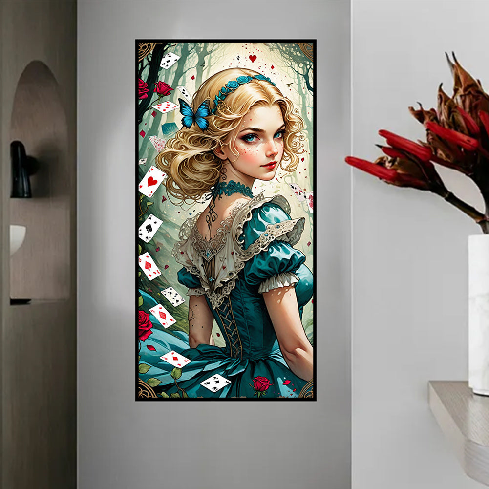 Princess Girl - Full Round Drill Diamond Painting 40*75CM