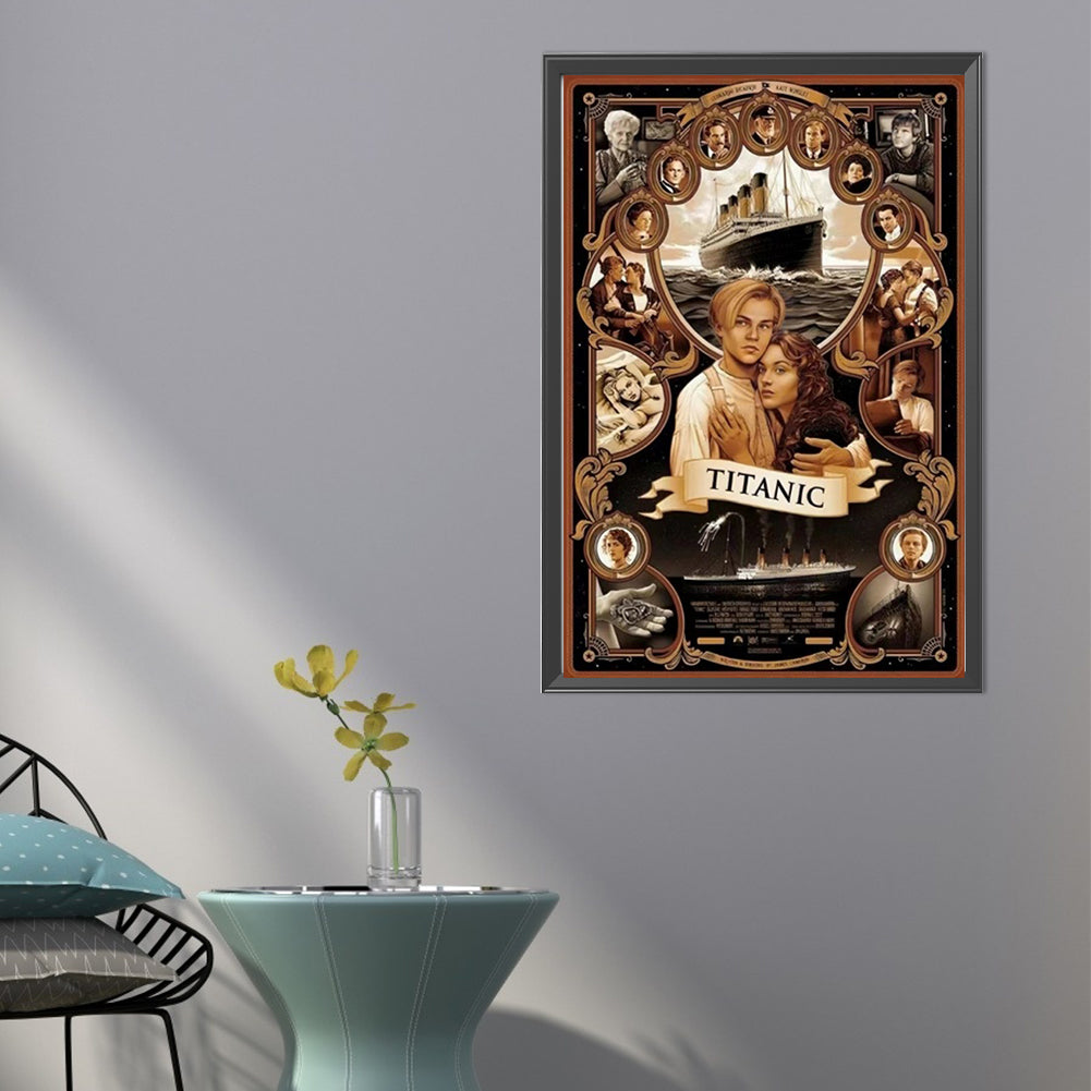 Titanic - Full AB Round Drill Diamond Painting 40*60CM