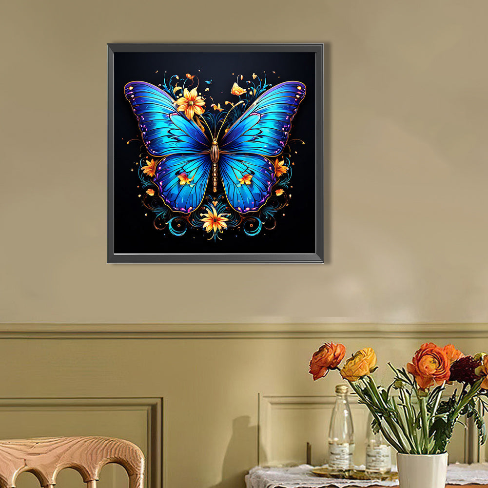 Butterfly - Full AB Round Drill Diamond Painting 40*40CM