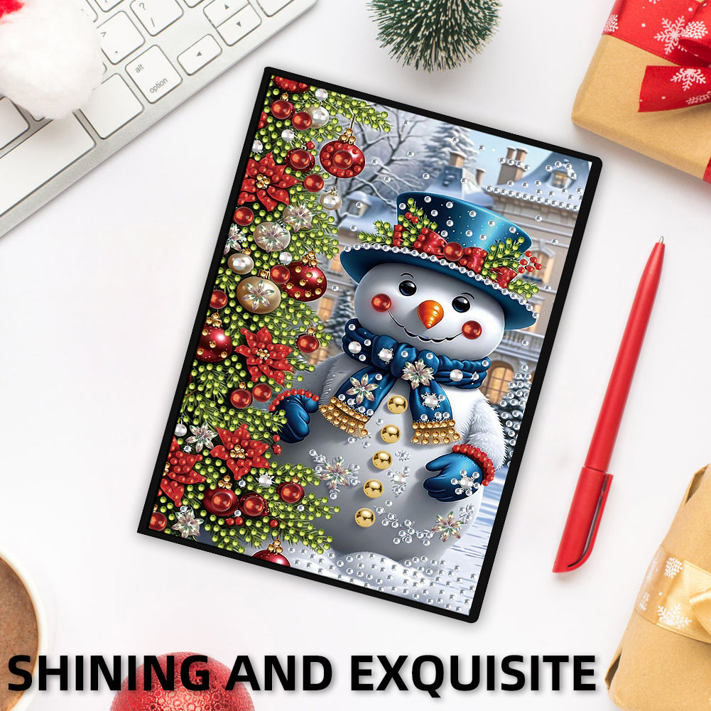 50-Page A5 Size Diamond Painting Notebook for Adults Beginners Holiday Birthday