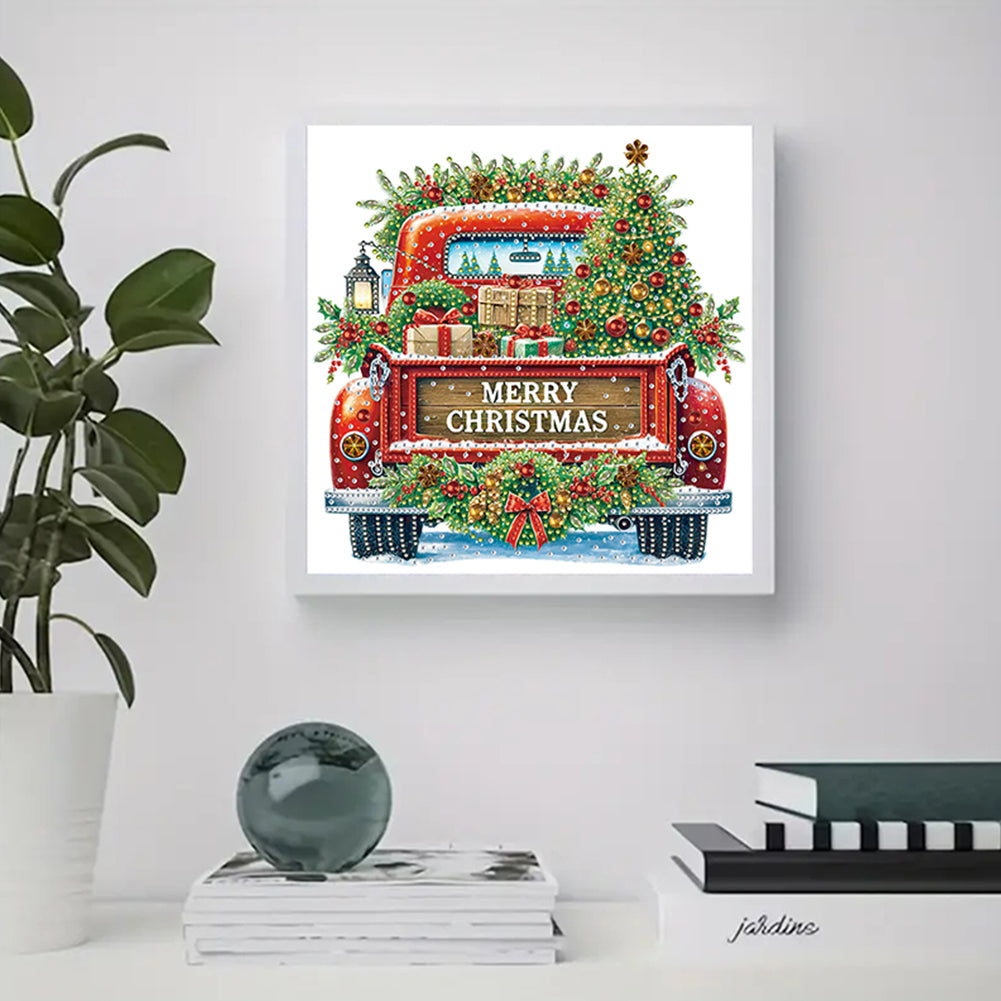 Christmas Car Gift - Special Shaped Drill Diamond Painting 30*30CM