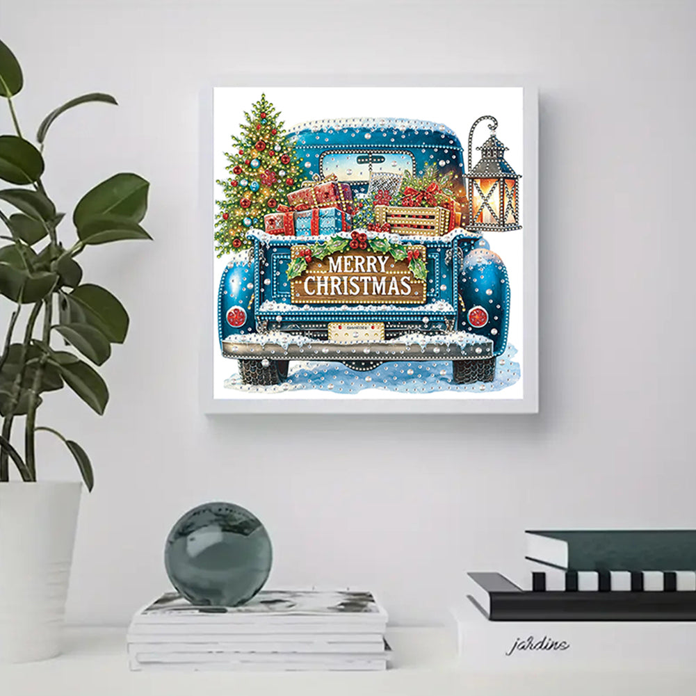Christmas Car Gift - Special Shaped Drill Diamond Painting 30*30CM