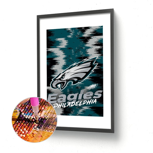 Eagles - Full Round Drill Diamond Painting 30*55CM