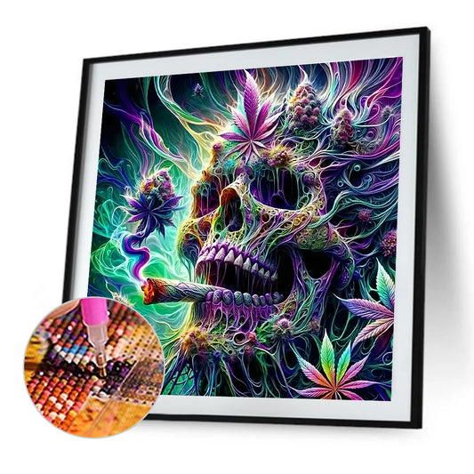 Skeleton - Full Round Drill Diamond Painting 40*40CM