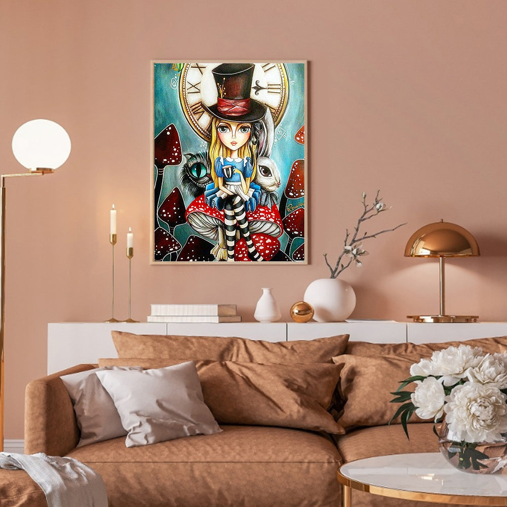 Alice - Full Round Drill Diamond Painting 30*40CM