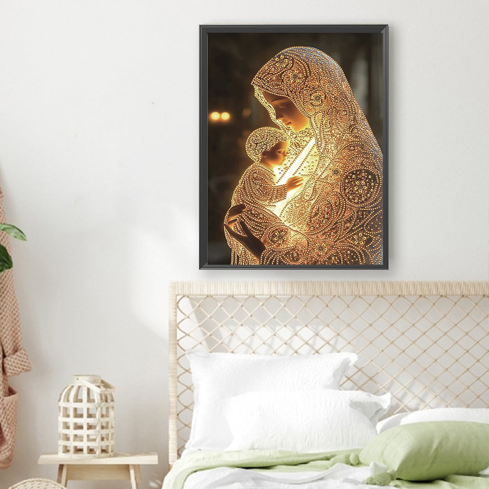 Madonna Religion - Special Shaped Drill Diamond Painting 30*40CM