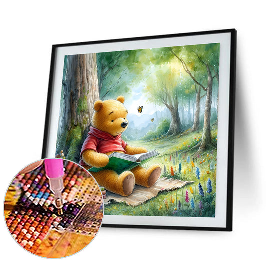 Winnie The Pooh - Full Round Drill Diamond Painting 40*40CM